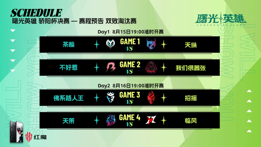 九游娱乐曙光英雄骄阳杯八强赛激战在即宿命对决一触即发！(图4)