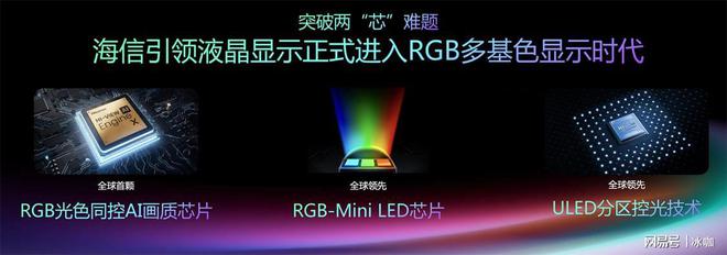海信RGB九游娱乐-Mini LED电视斩获全球科技突破产品属3A游戏党最佳之选(图5)