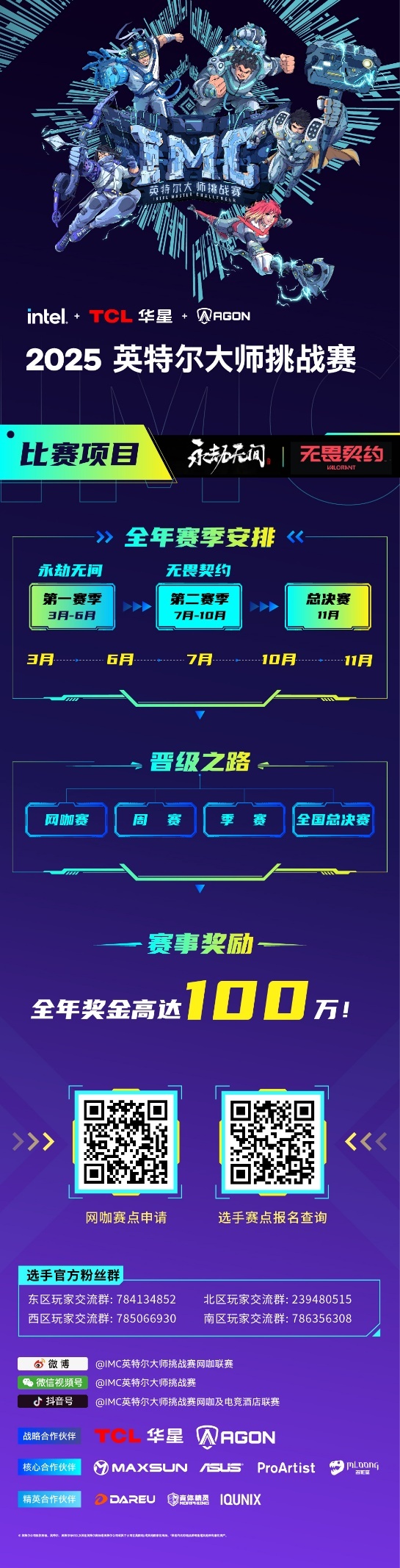 九游娱乐全民电竞新时代：2025 IMC英特尔大师挑战赛引领电竞狂潮(图1)