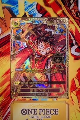 《航海王卡牌对战》世界赛巅峰对决：大陆选九游娱乐手阿保夺冠独特简体中文冠军卡加冕！(图5)