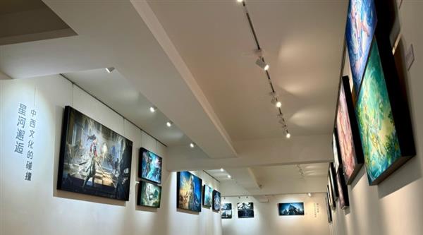 假期逛展好去处！来国美看腾讯游戏九游娱乐诠释东方美学(图4)