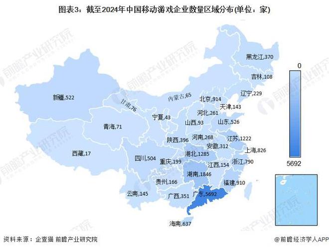 【干货】2024年移动游戏行业产业链全景梳理及区域热力地图九游娱乐(图3)