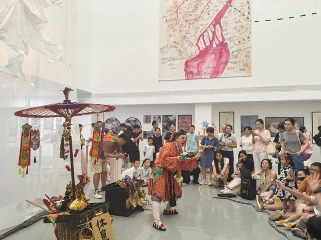 九游娱乐首展落户宋庄！国际赛事衍生美育类艺术展精彩好玩(图6)
